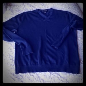 Banana Republic ITALIAN MERINO M blue